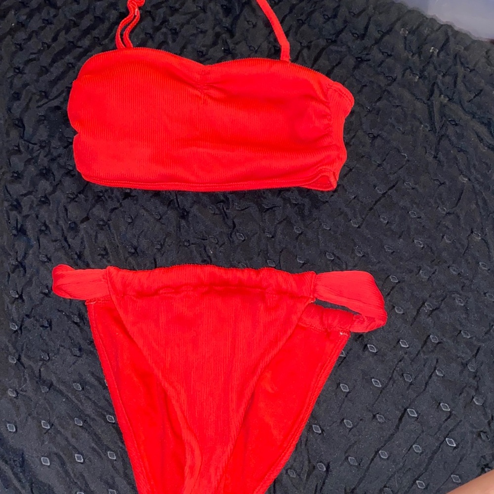 red bikini